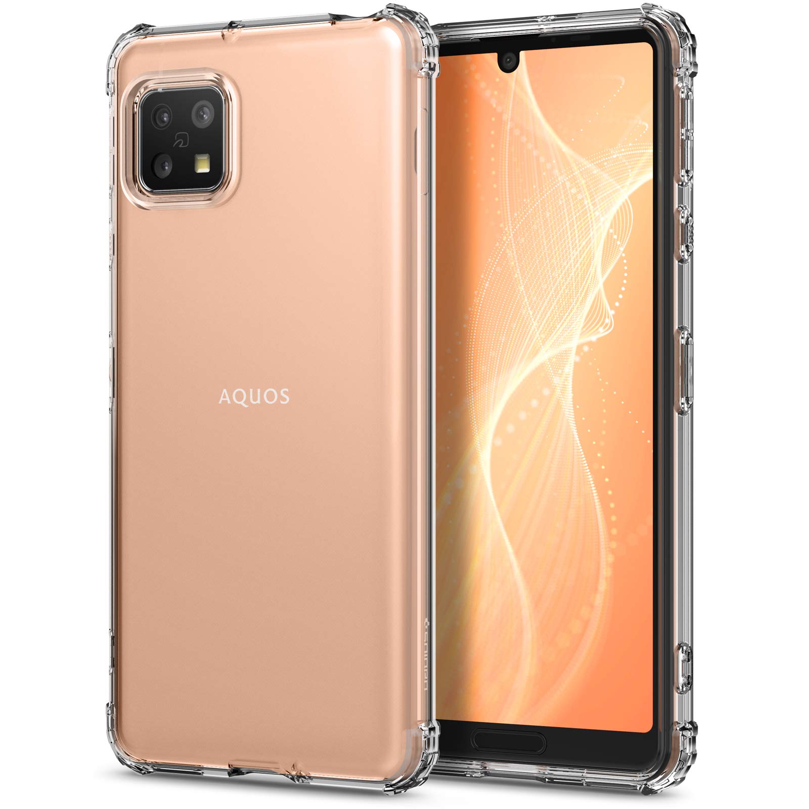 Amazon.co.jp: Spigen AQUOS sense5G ケース AQUOS sense4 ケース